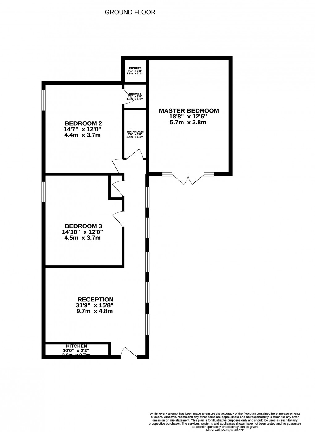 Floorplan for Caroline Street, Birmingham