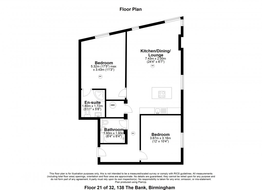 Floorplan for Birmingham