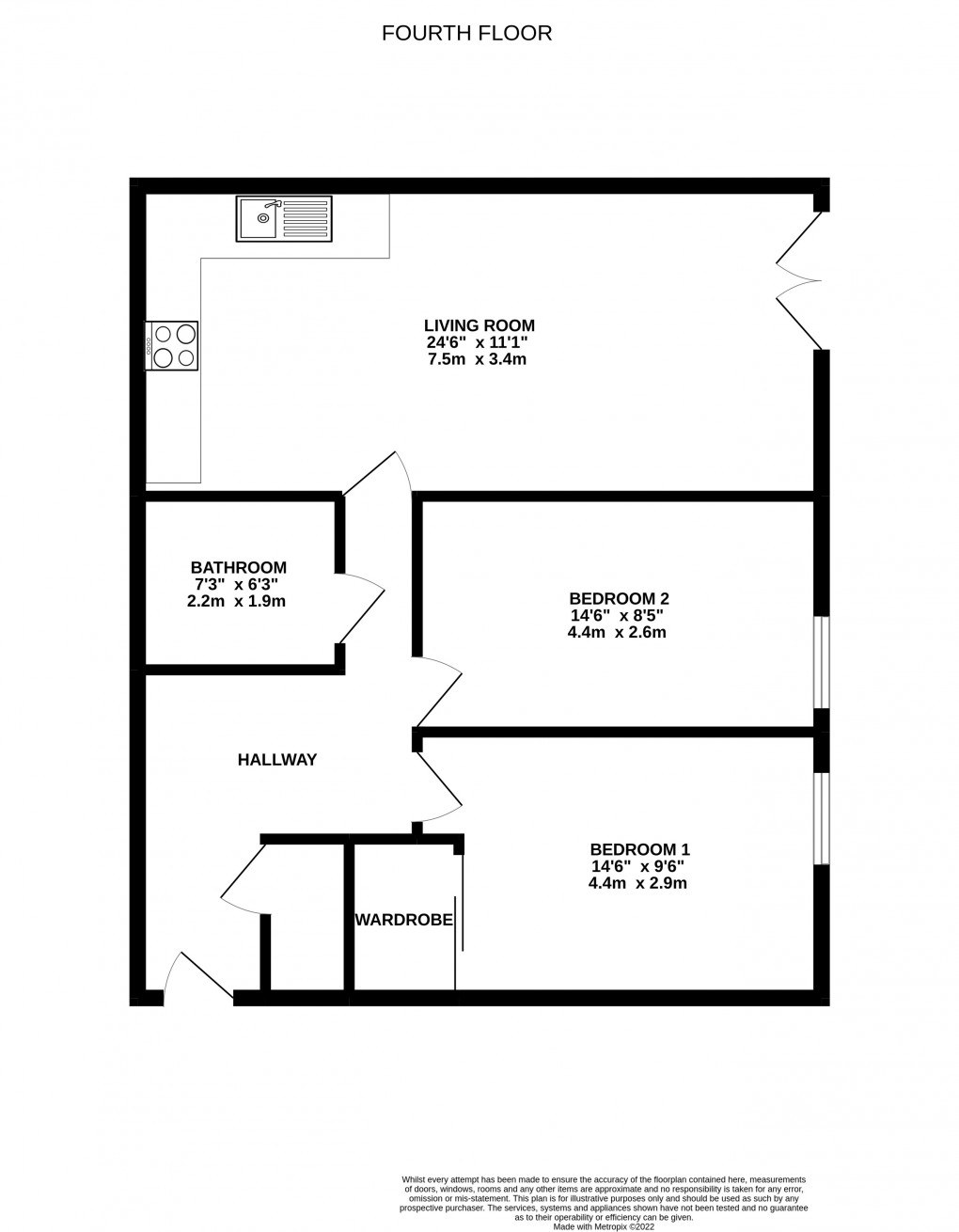 Floorplan for St. Pauls Square, Birmingham