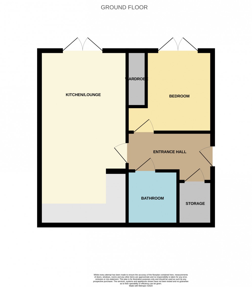 Floorplan for George Street, Birmingham