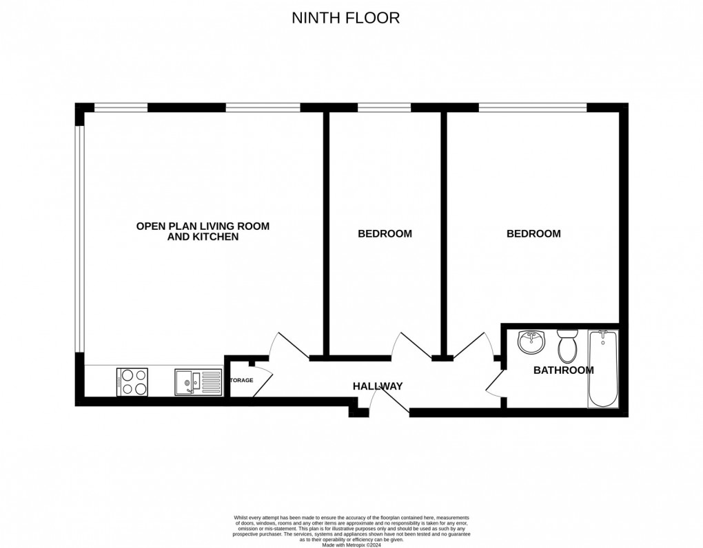 Floorplan for Newhall Street, Birmingham