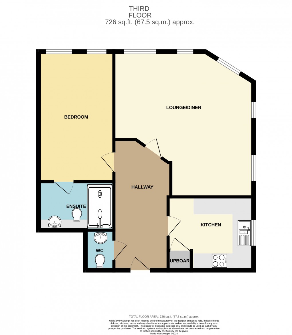Floorplan for Branston Street, Birmingham