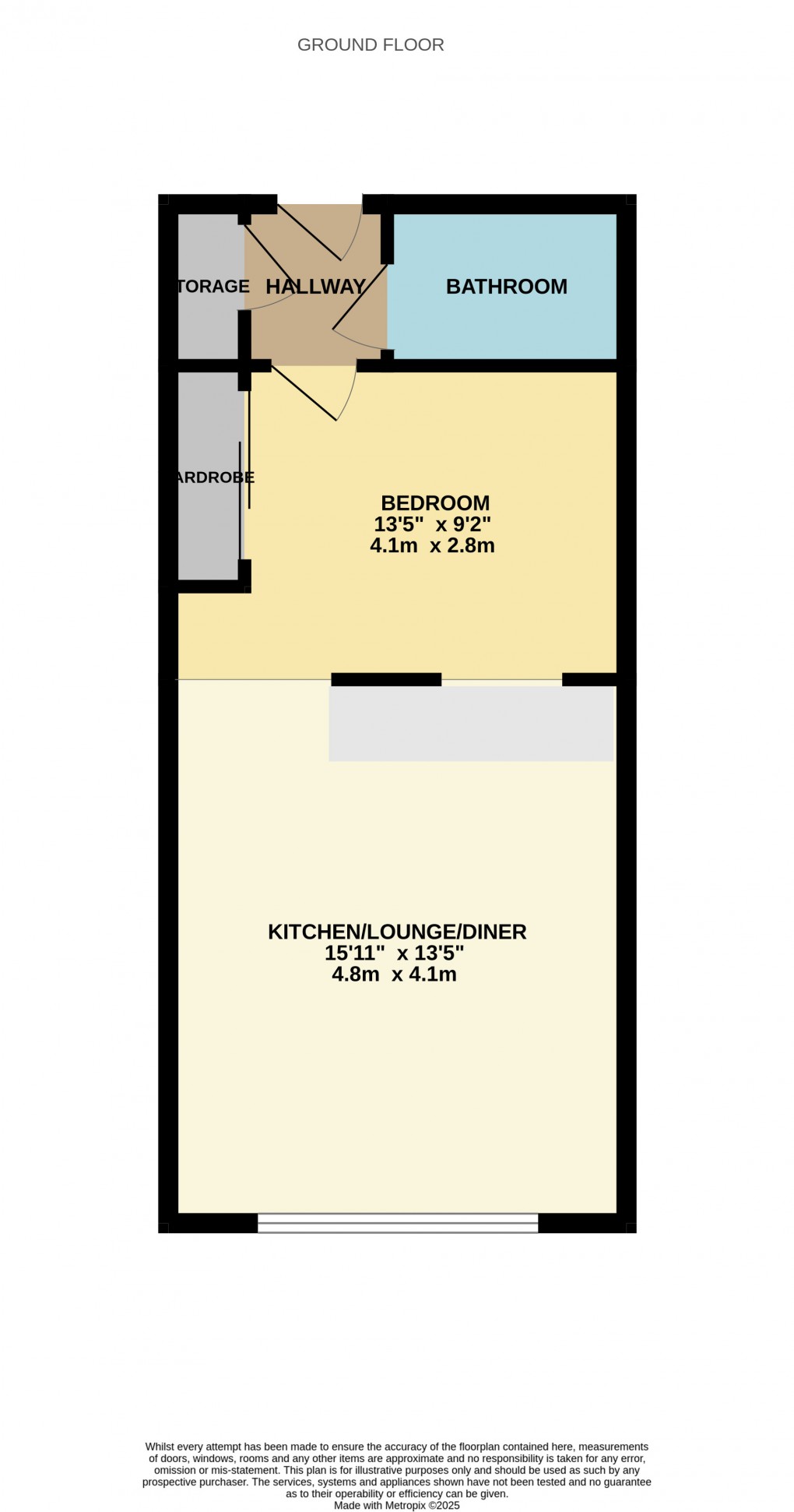 Floorplan for Pope Street, Birmingham