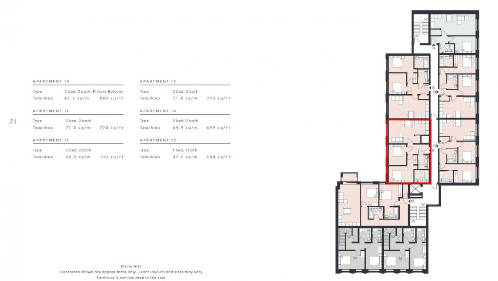 Floorplan for Northwood Street, 34-44 Northwood Street, Birmingham