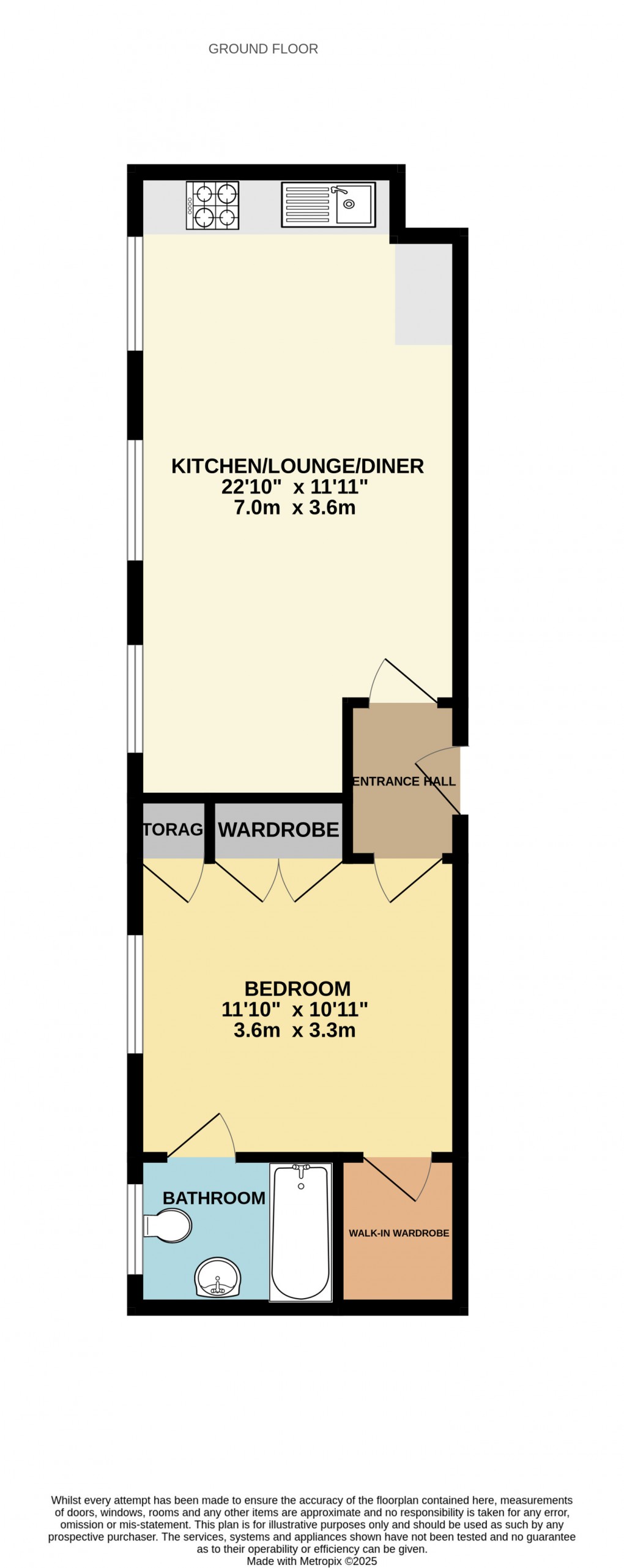 Floorplan for George Street, Birmingham
