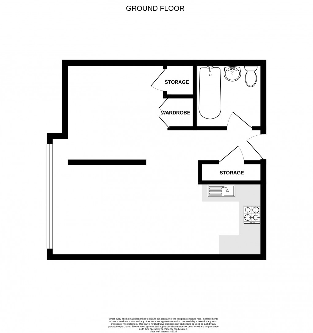 Floorplan for George Street, Birmingham