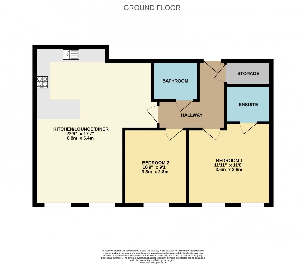 Floorplan for Camden St, Birmingham