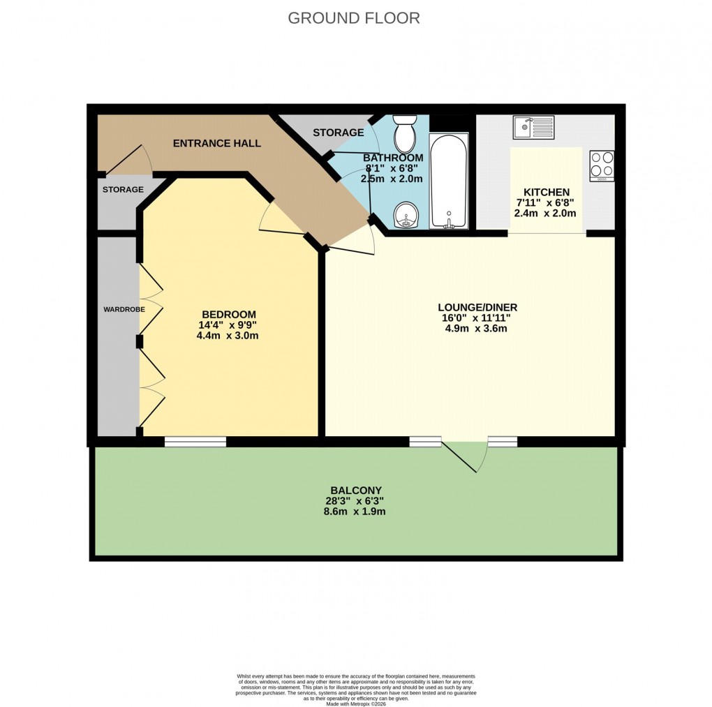 Floorplan for Symphony Court, Birmingham