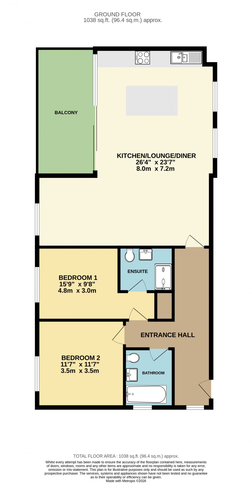 Floorplan for Cornwall Street, 71 Cornwall Street, Birmingham