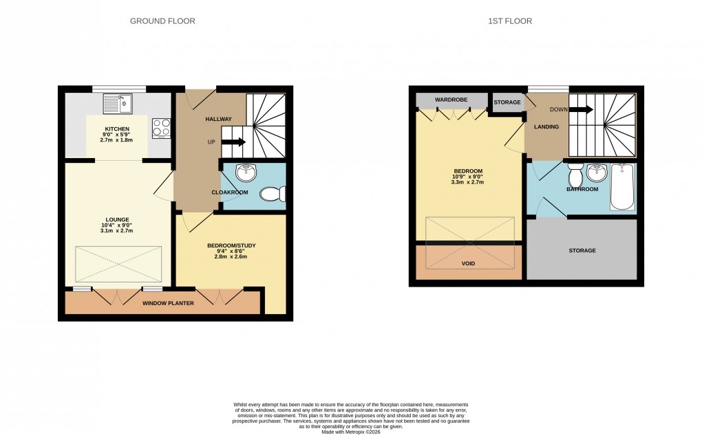Floorplan for Jewellery Quarter, Birmingham